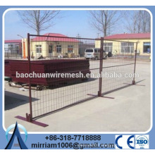 6 'galvanized and powder coating easy fence temporary fence